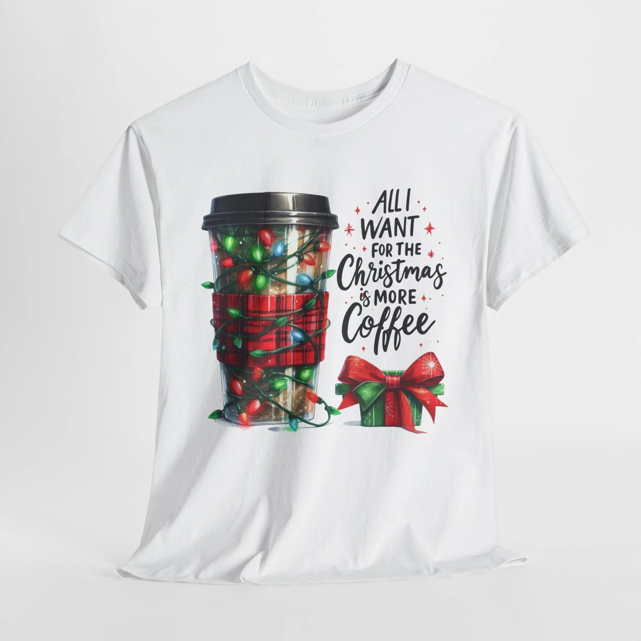 Christmas Coffee Heavy Cotton Tee