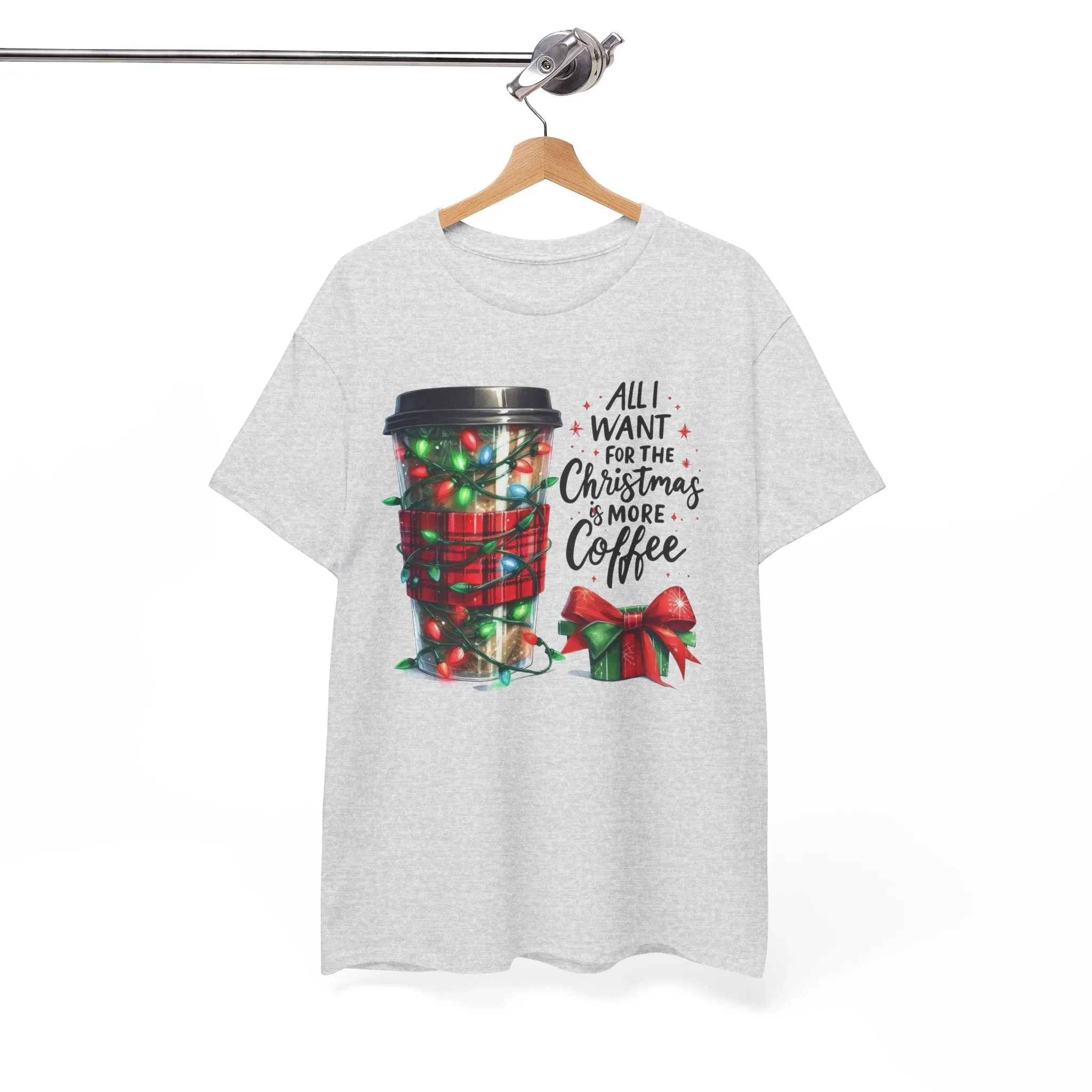 Christmas Coffee Heavy Cotton Tee