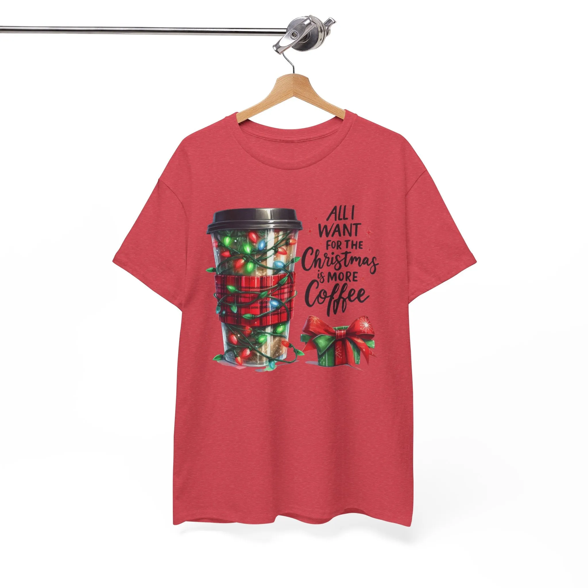 Christmas Coffee Heavy Cotton Tee