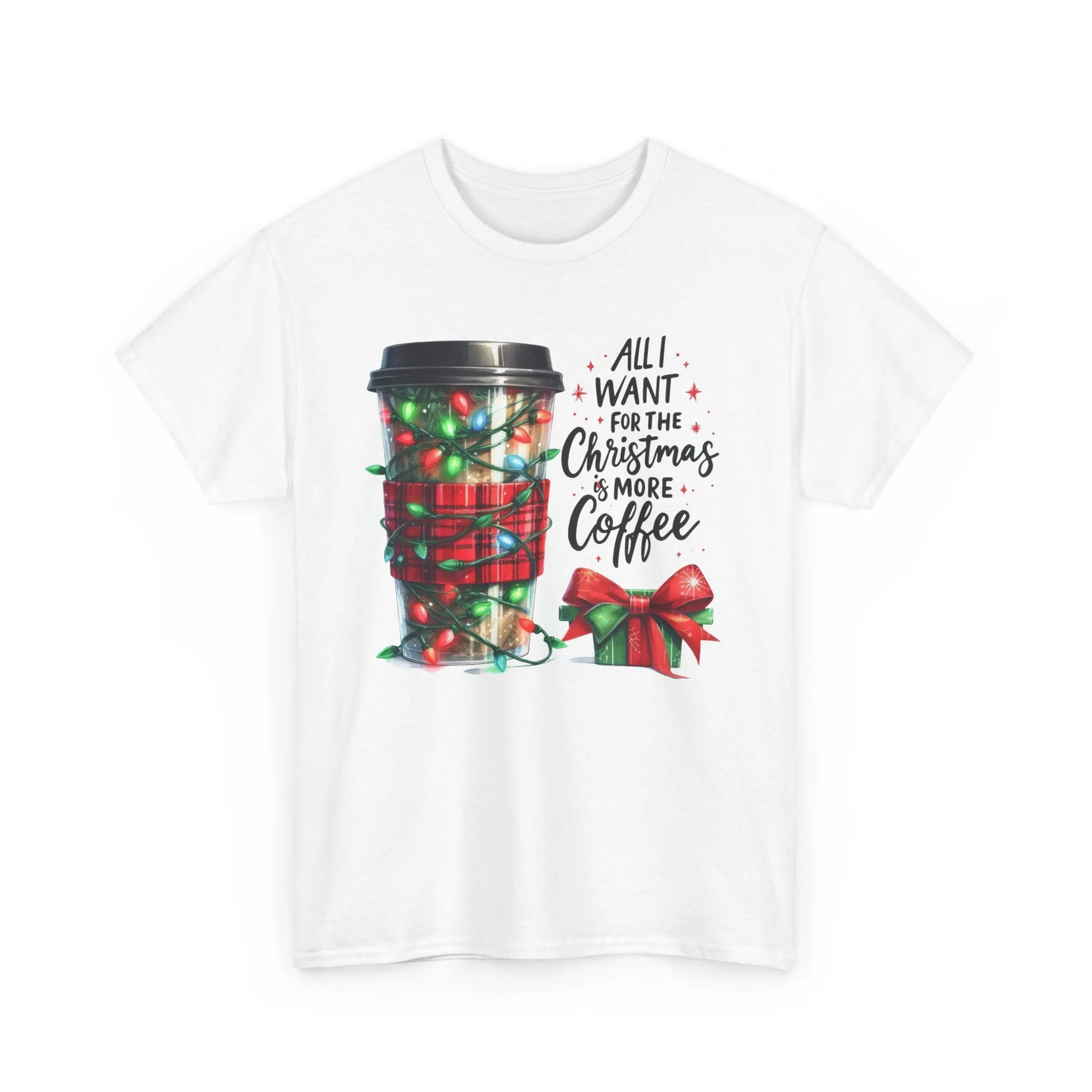 Christmas Coffee Heavy Cotton Tee