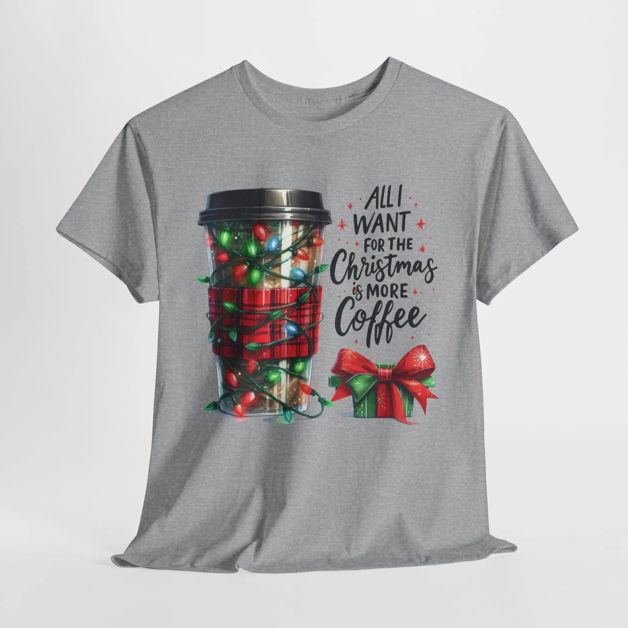 Christmas Coffee Heavy Cotton Tee