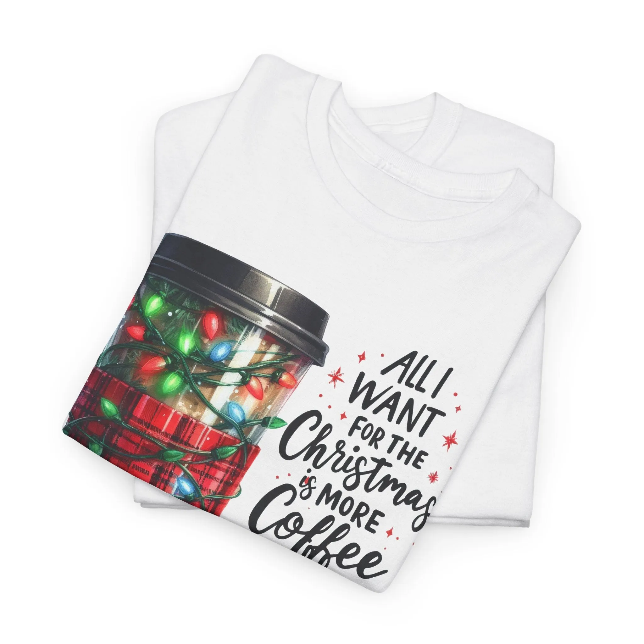 Christmas Coffee Heavy Cotton Tee