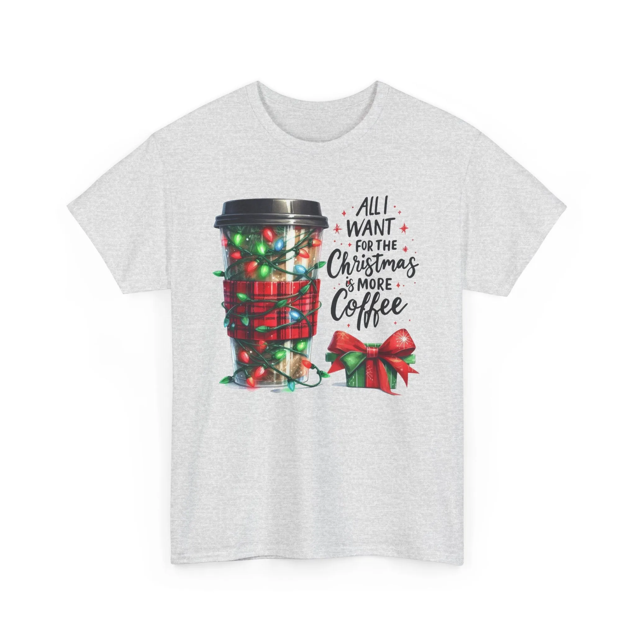 Christmas Coffee Heavy Cotton Tee