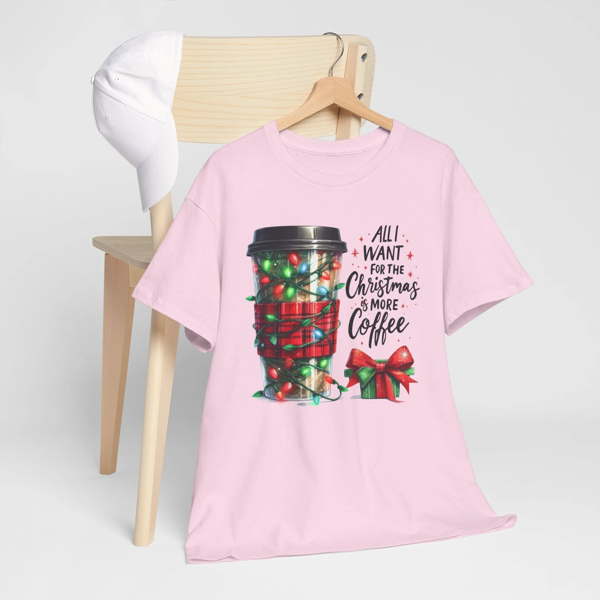 Christmas Coffee Heavy Cotton Tee