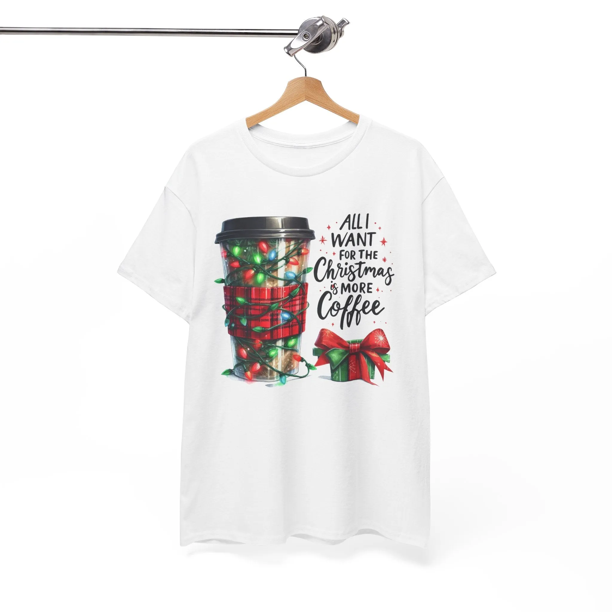 Christmas Coffee Heavy Cotton Tee