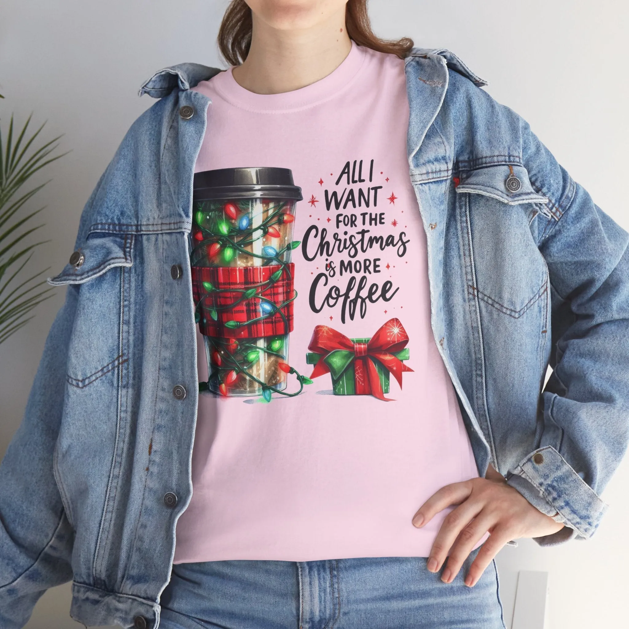 Christmas Coffee Heavy Cotton Tee