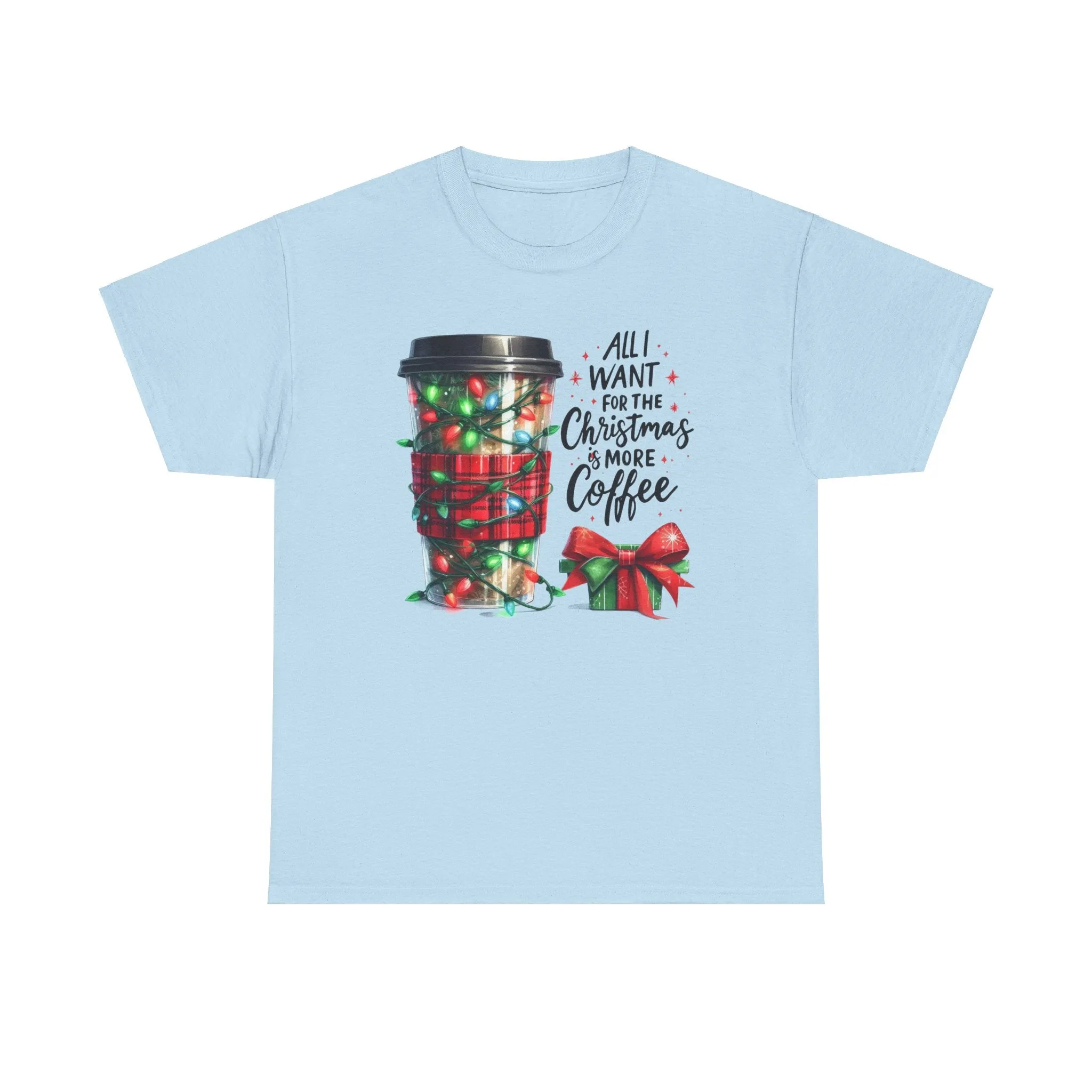 Christmas Coffee Heavy Cotton Tee