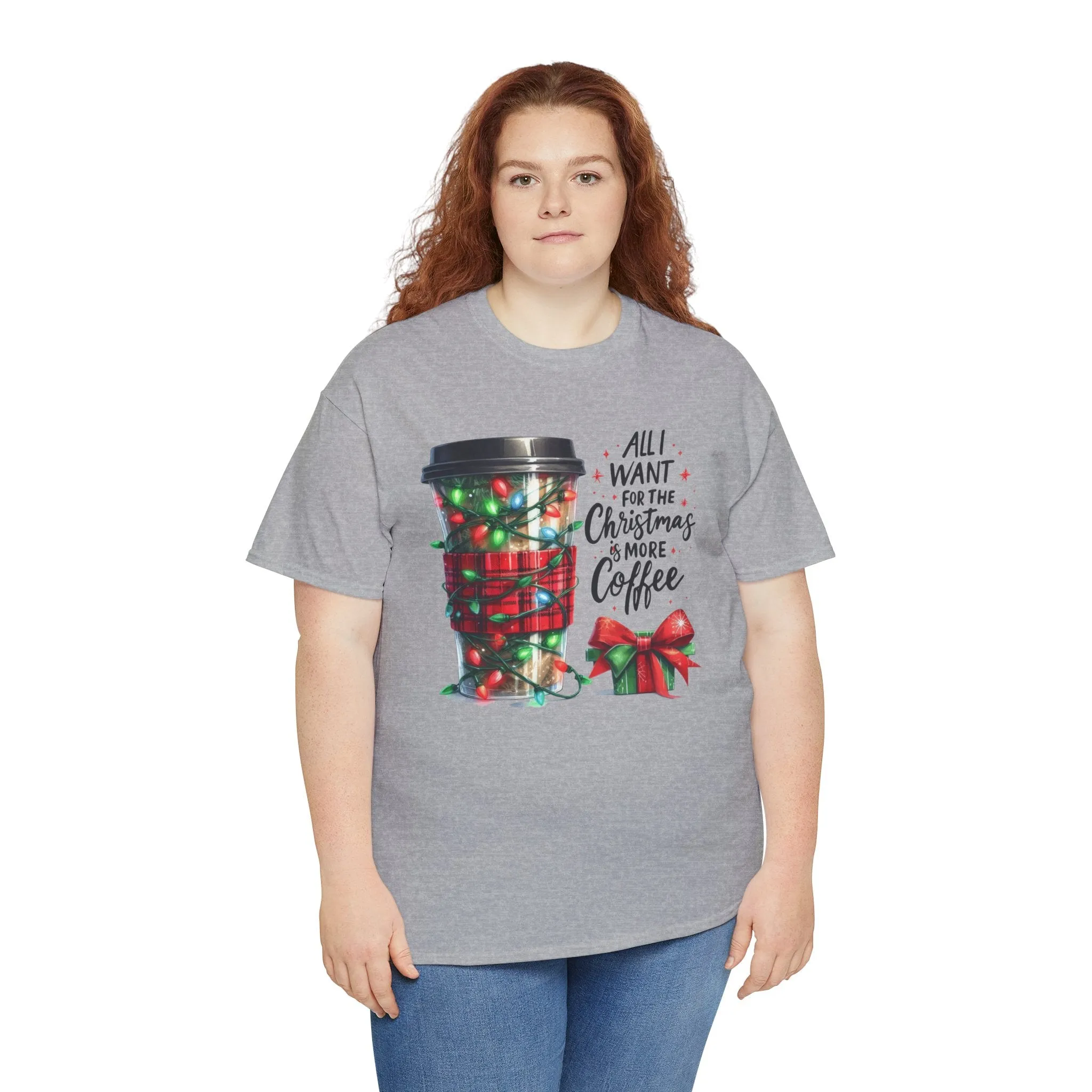 Christmas Coffee Heavy Cotton Tee