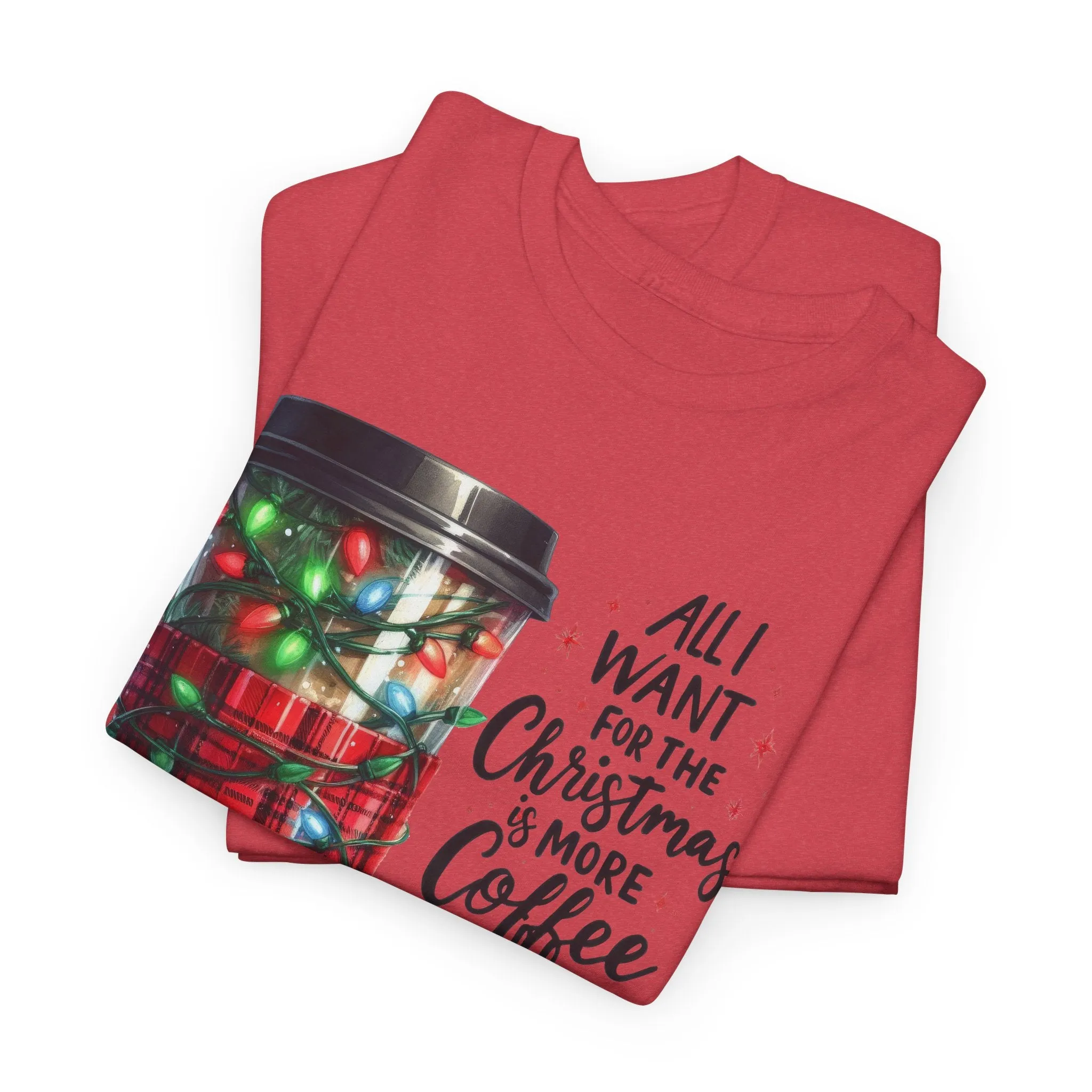 Christmas Coffee Heavy Cotton Tee