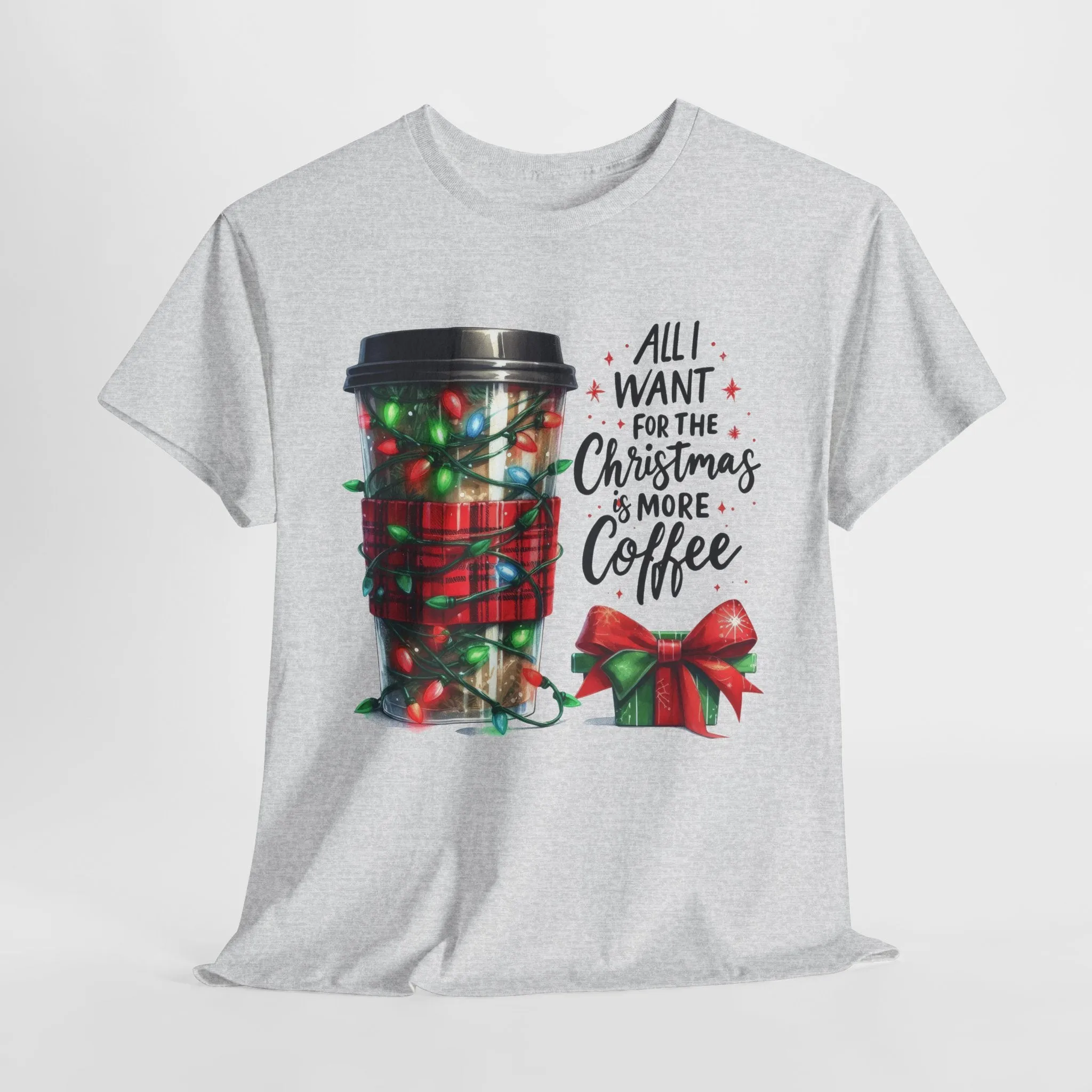 Christmas Coffee Heavy Cotton Tee