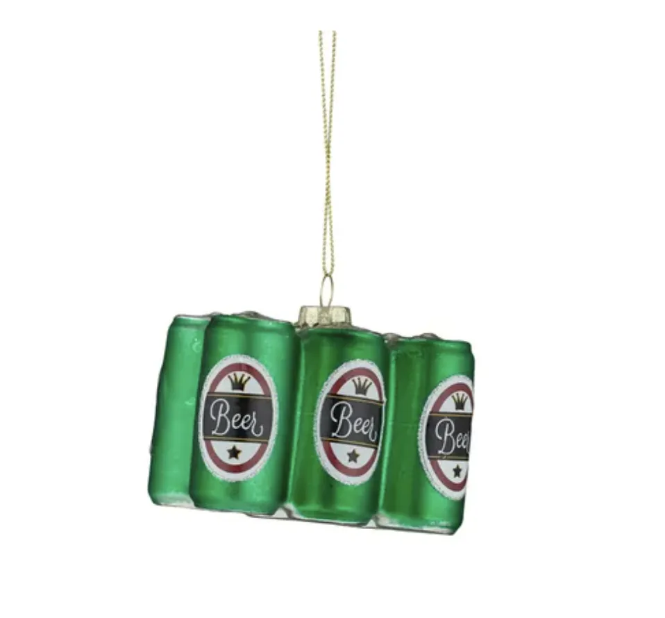 Christmas Ornament - Six Pack Beer