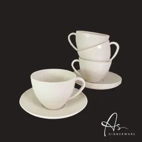 COFFEE CUP AND SAUCER (4SET/PKT) (AS8211-4M)