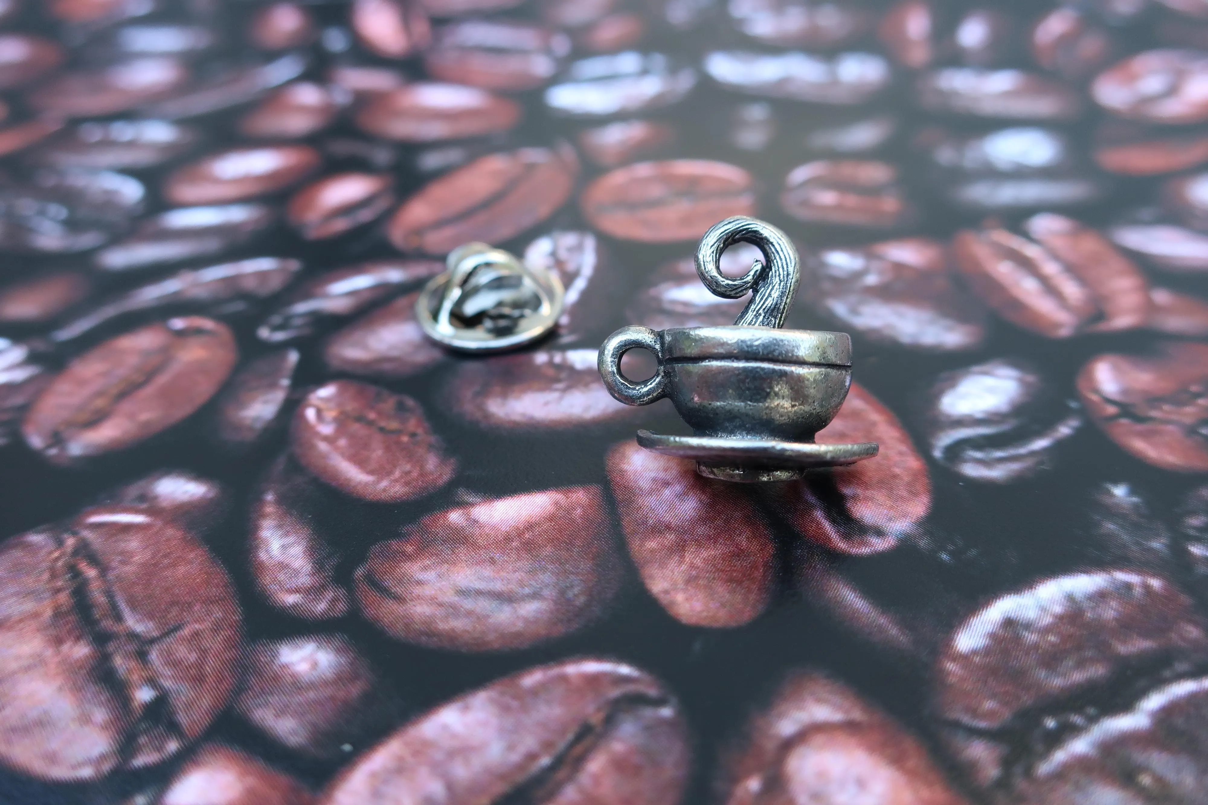 Coffee Cup Lapel Pin