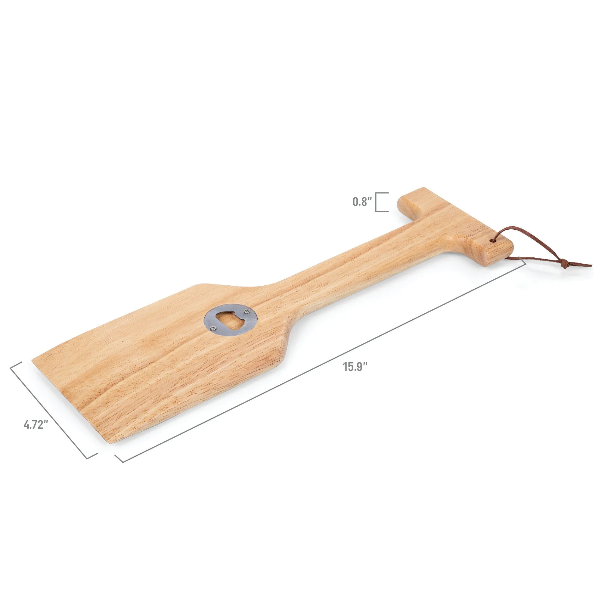 Colorado Avalanche - Hardwood BBQ Grill Scraper with Bottle Opener