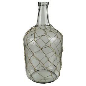 Conde Longneck Glass Bottle, Cane - Med