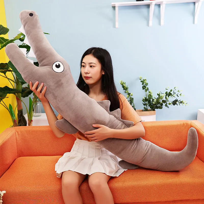 Crocodile Pillow Pillow Neck Pillow Bib Sofa Cushion Bedside Pillow