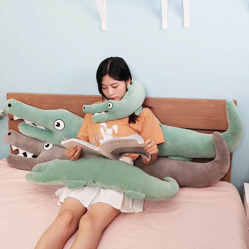 Crocodile Pillow Pillow Neck Pillow Bib Sofa Cushion Bedside Pillow