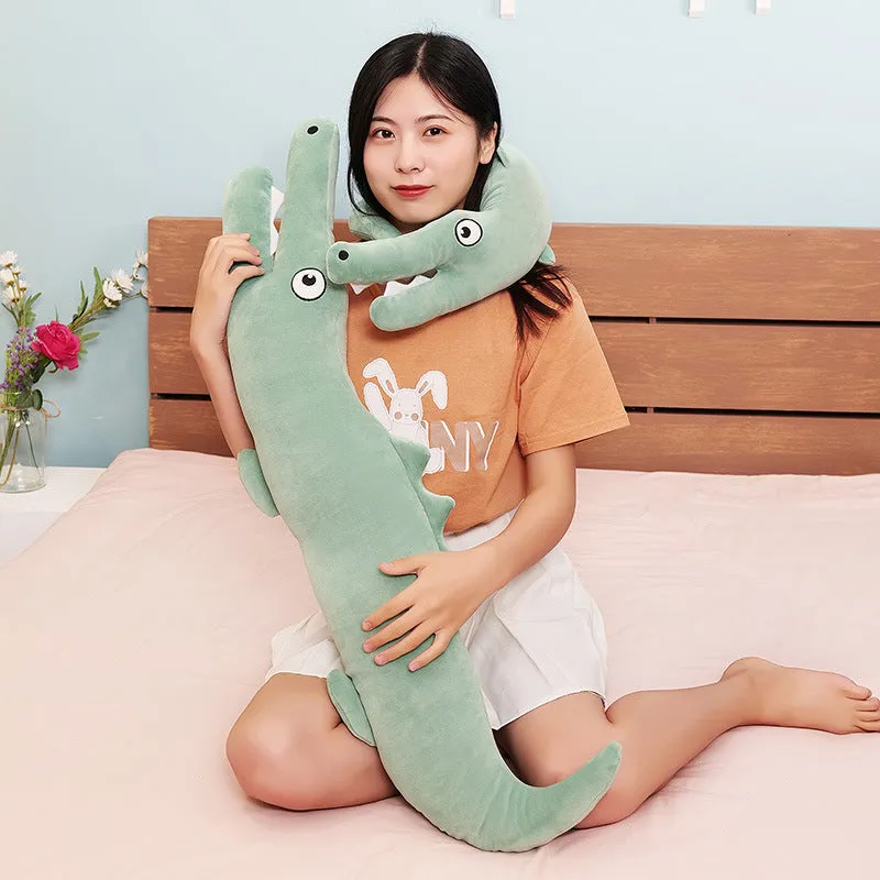 Crocodile Pillow Pillow Neck Pillow Bib Sofa Cushion Bedside Pillow