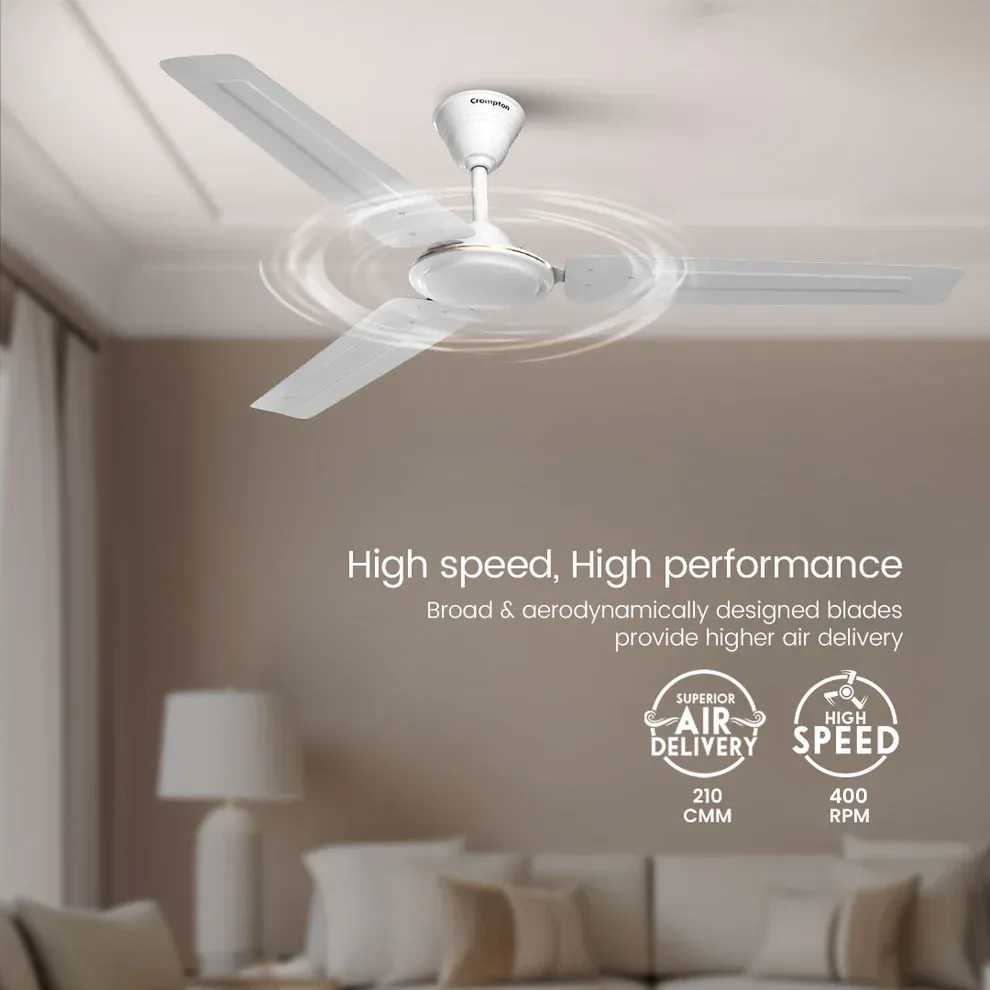 Crompton Surebreeze Sea Bliss | Star Rated Ceiling Fan