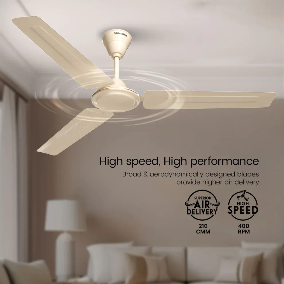 Crompton Surebreeze Sea Bliss | Star Rated Ceiling Fan