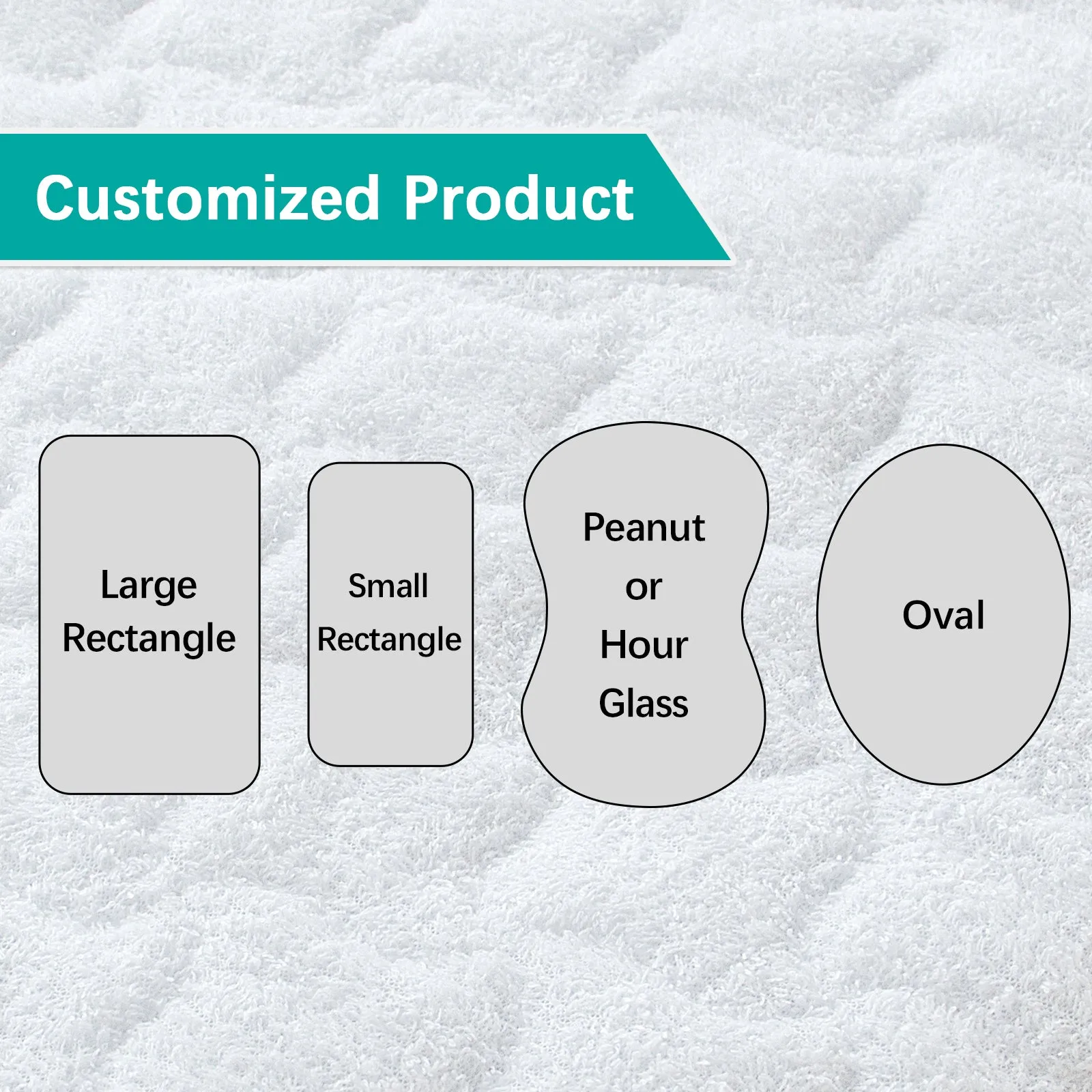 Customized - Personalized Mattress Pad Cover, 100% Waterproof, Bamboo/ Cotton/ Microfiber