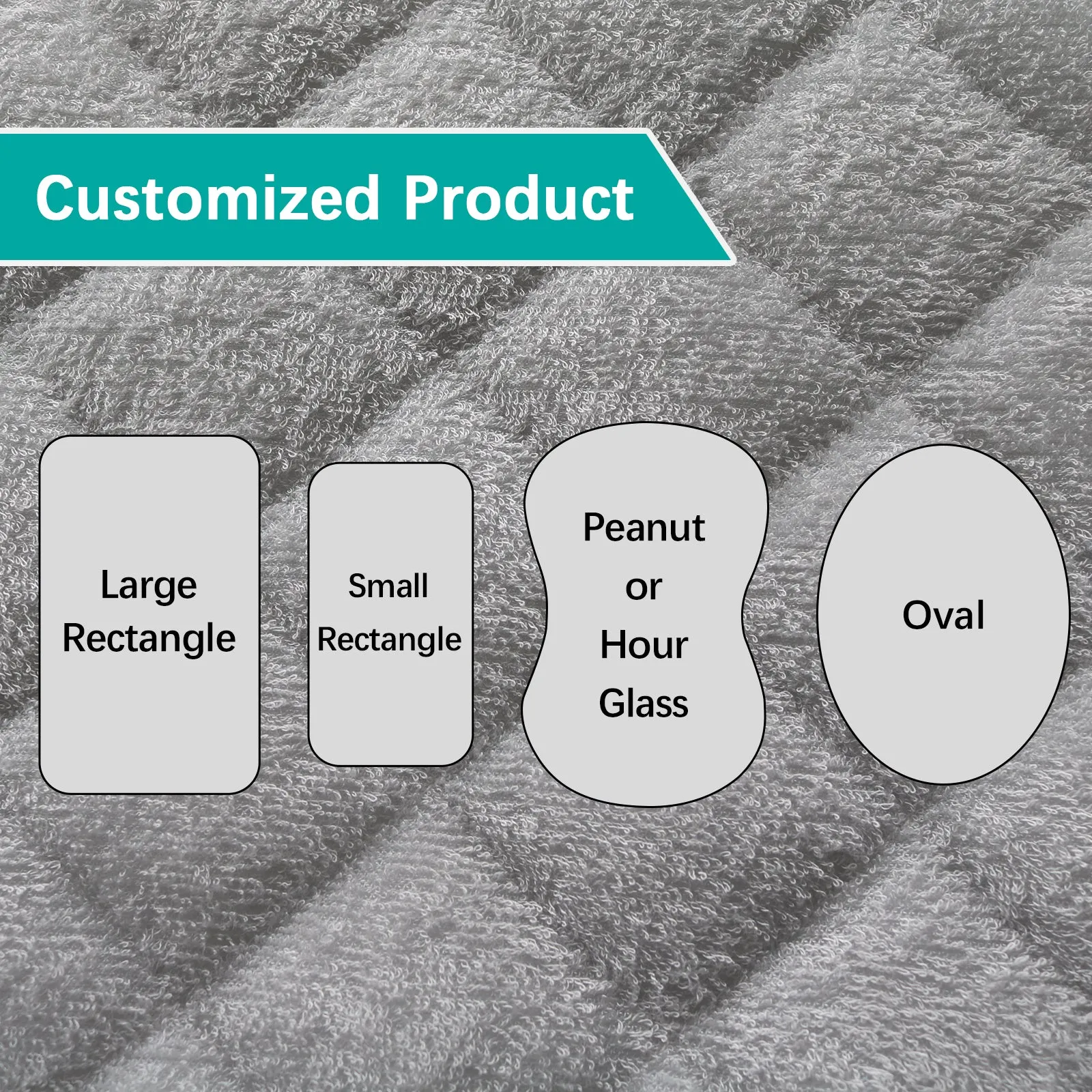 Customized - Personalized Mattress Pad Cover, 100% Waterproof, Bamboo/ Cotton/ Microfiber