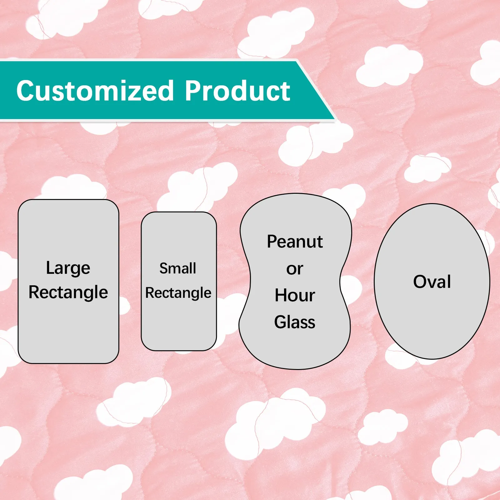 Customized - Personalized Mattress Pad Cover, 100% Waterproof, Bamboo/ Cotton/ Microfiber