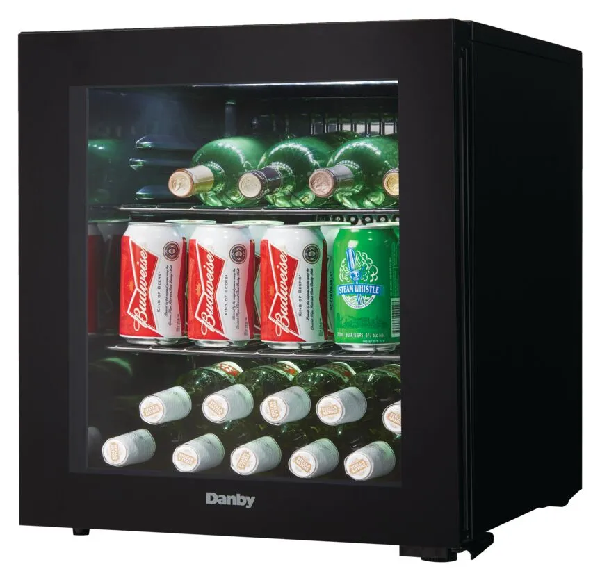 Danby Tempered Glass Wine Cooler (1.9 cu. ft.) - DWC018A1BDB