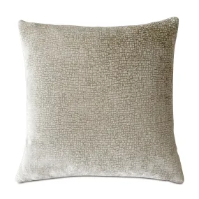 Dawning Beige Textured Throw Pillow Cover 20x20