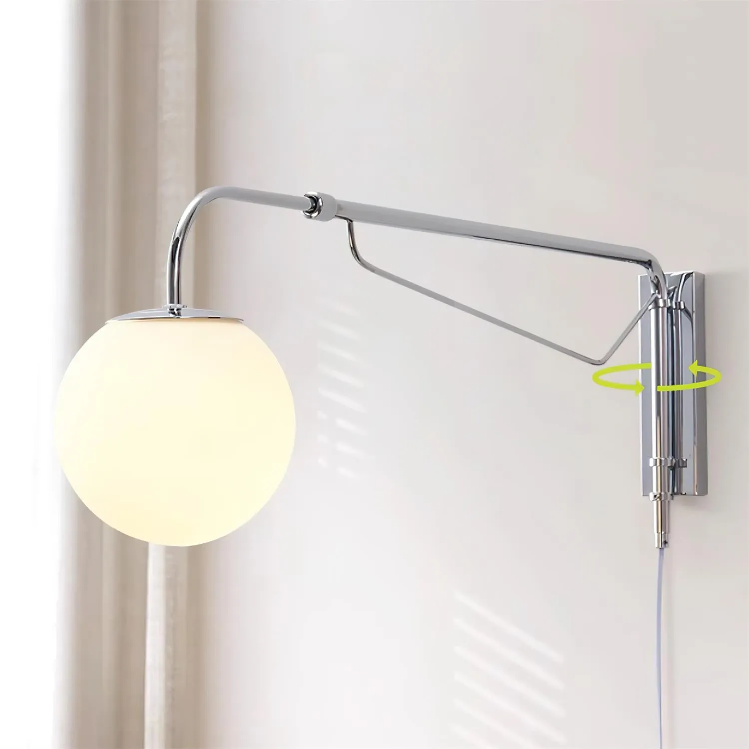 Dione Plug In Wall Lamp