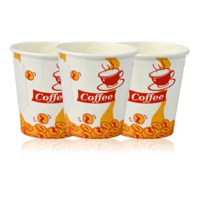 Disposable Paper Coffee Cup With Handle 7oz 50pcs