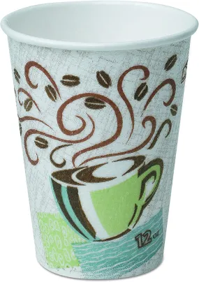 Dixie PerfecTouch Hot Paper Cups, 12oz (500/cs)