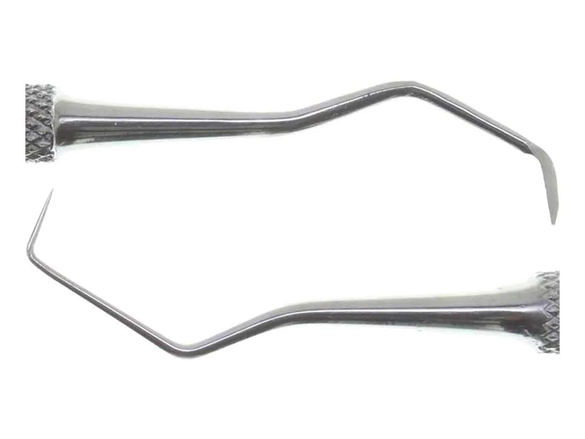 Double End Bent Probe / Bent Scraper - 6 1/2 inch