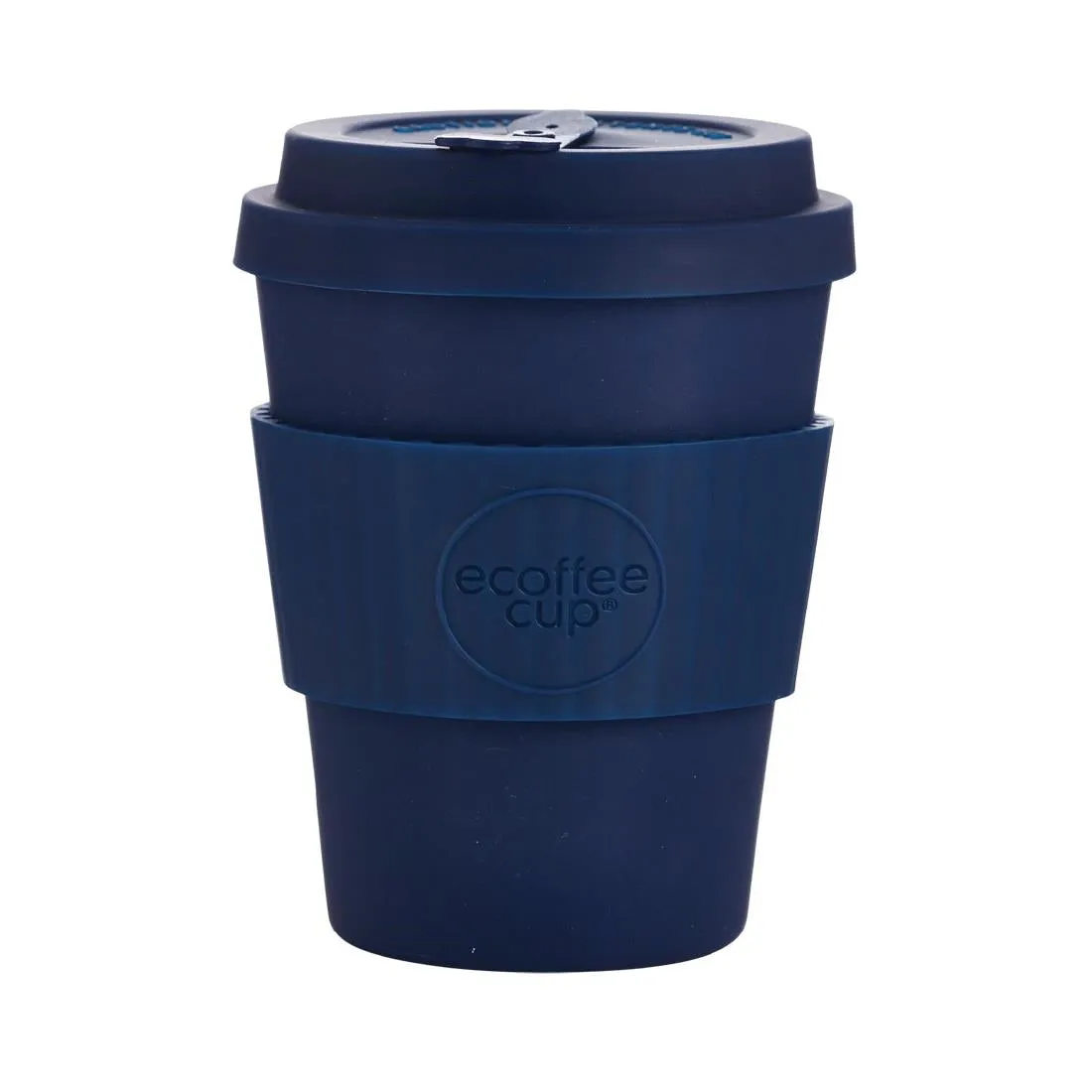 ecoffee Cup Reusable Coffee Cup Dark Energy Navy 12oz - DY491