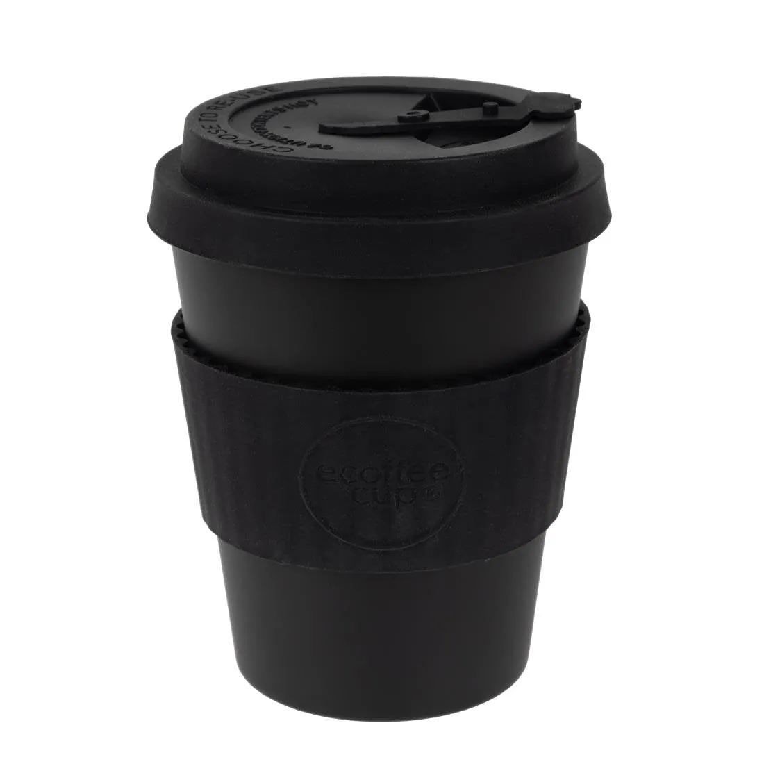 ecoffee cup Reusable Coffee Cup Kerr & Napier Black 12oz - DY487