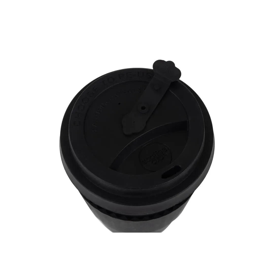 ecoffee cup Reusable Coffee Cup Kerr & Napier Black 12oz - DY487