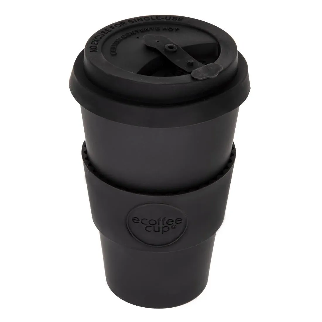 ecoffee Cup Reusable Coffee Cup Kerr & Napier Black 14oz - DY493