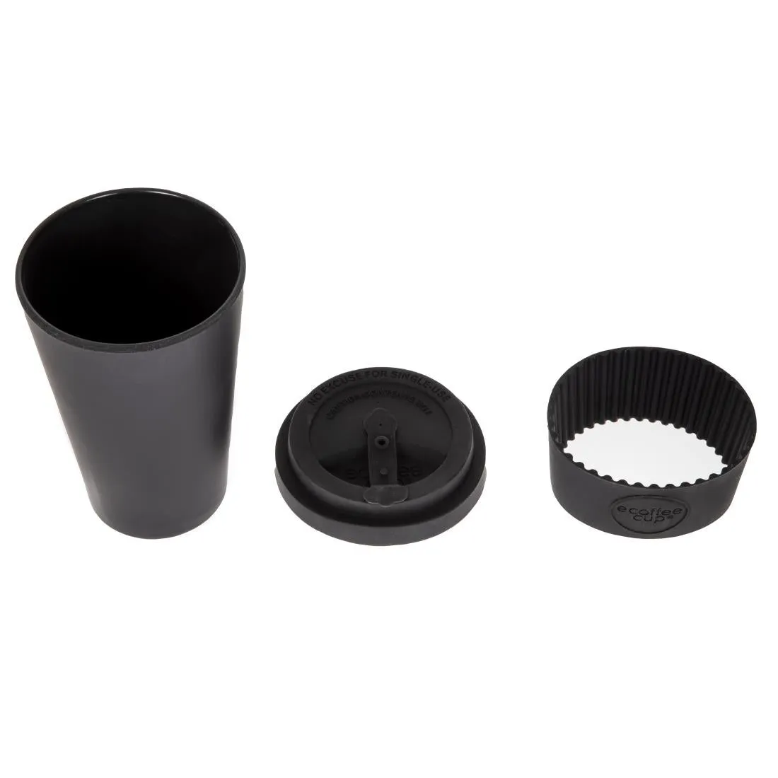 ecoffee Cup Reusable Coffee Cup Kerr & Napier Black 14oz - DY493