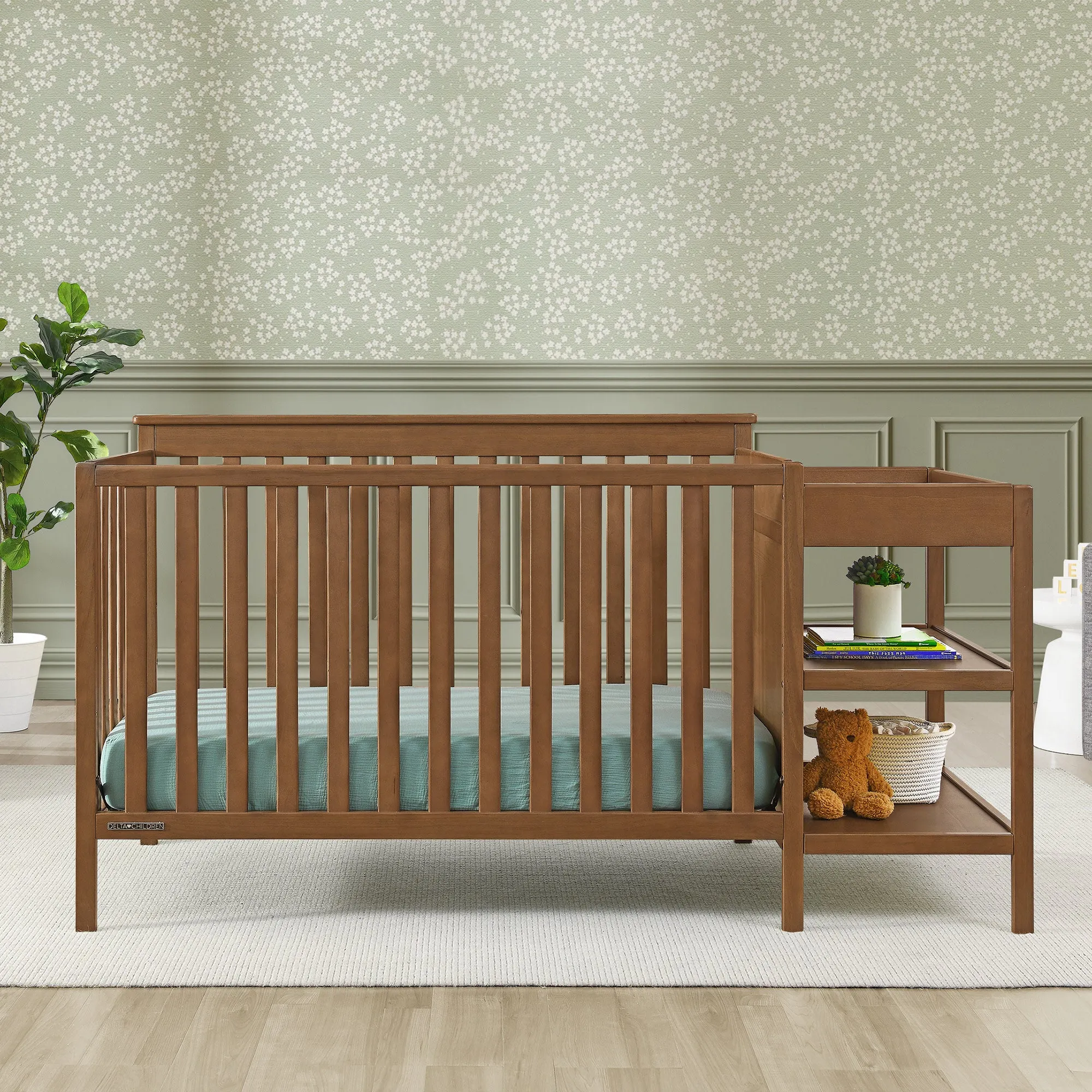 Ellie 5-in-1 Convertible Crib and Changer