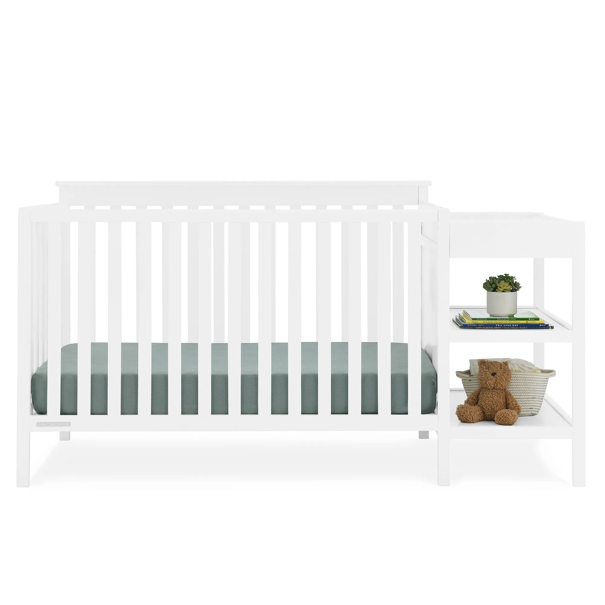 Ellie 5-in-1 Convertible Crib and Changer