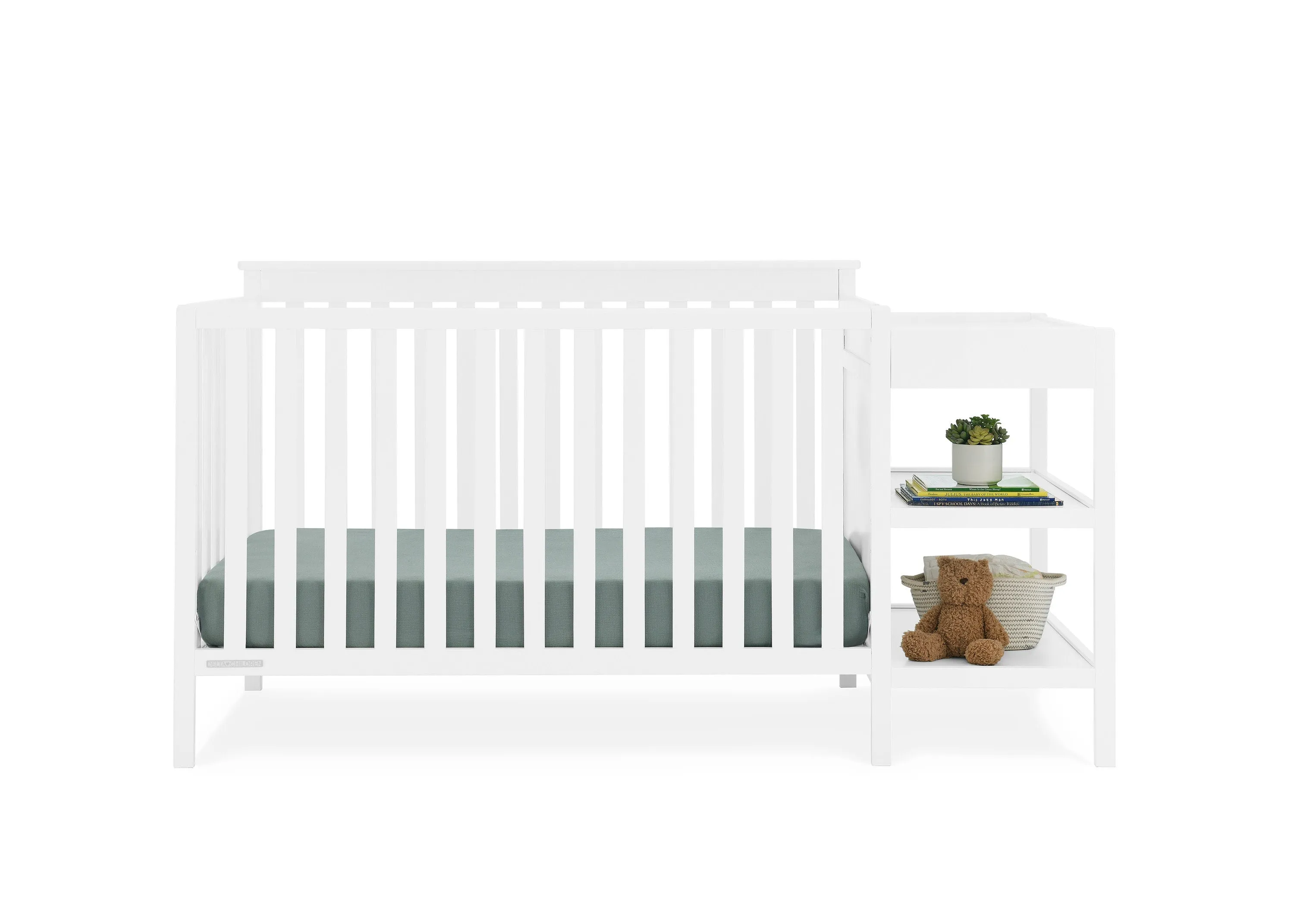 Ellie 5-in-1 Convertible Crib and Changer