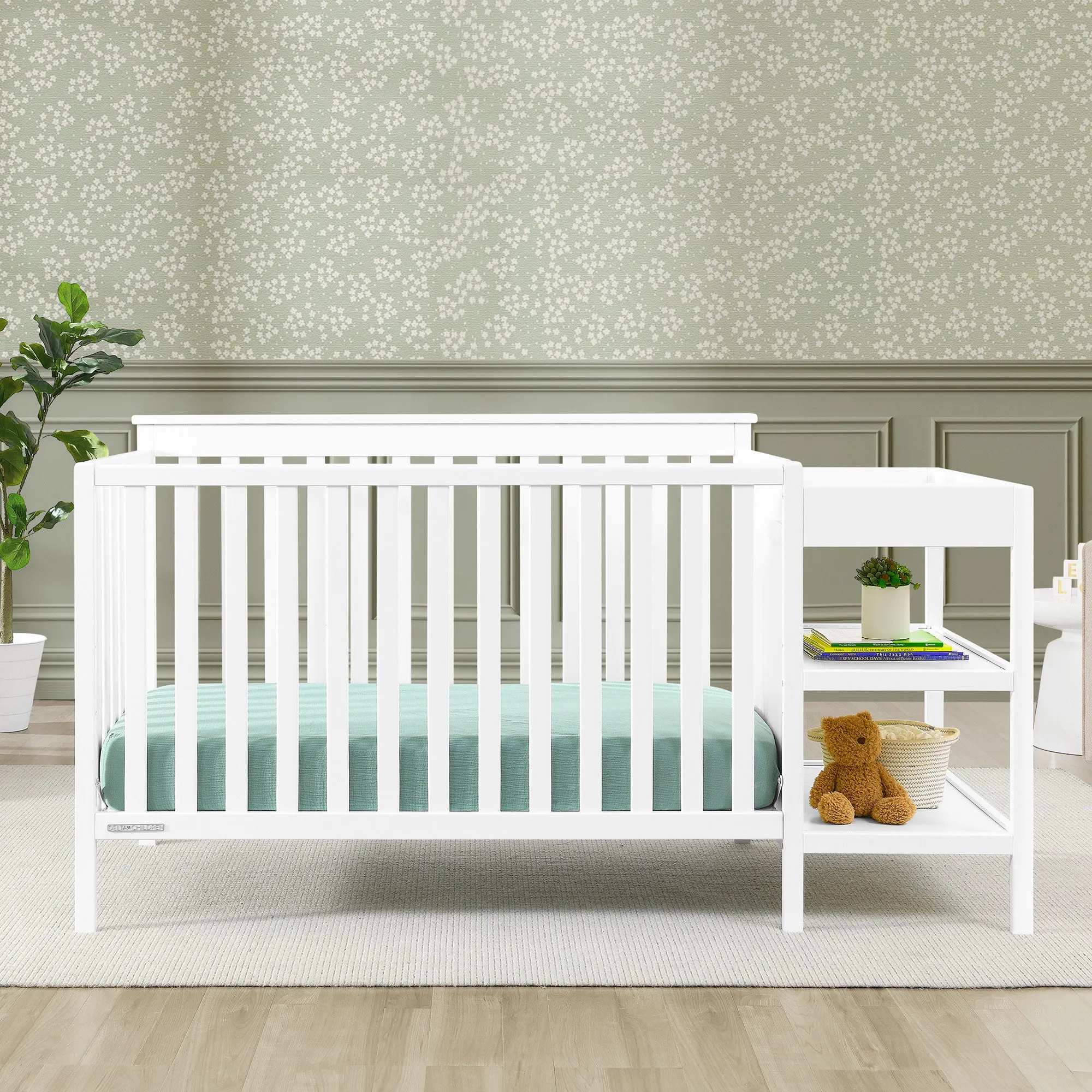 Ellie 5-in-1 Convertible Crib and Changer