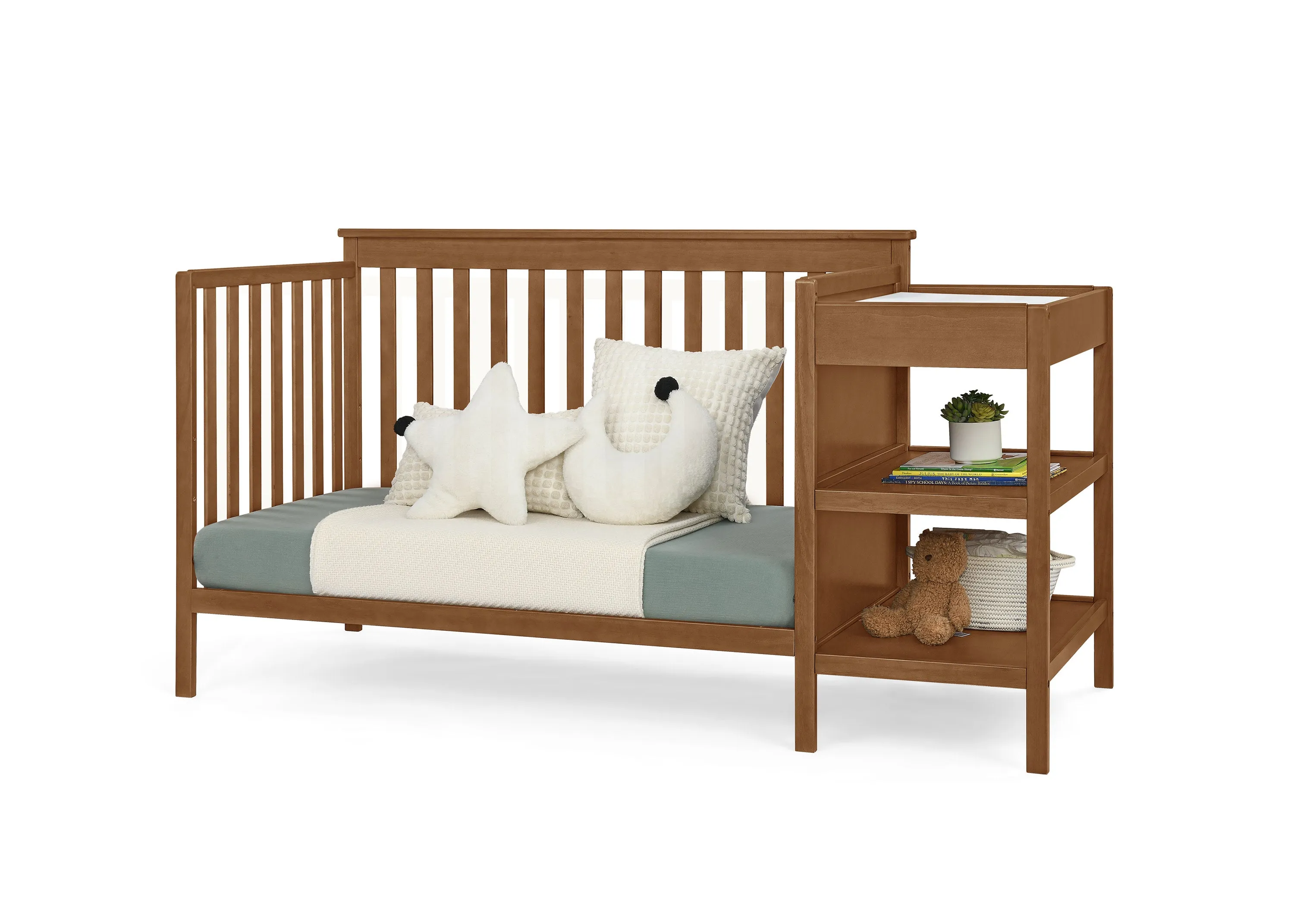 Ellie 5-in-1 Convertible Crib and Changer