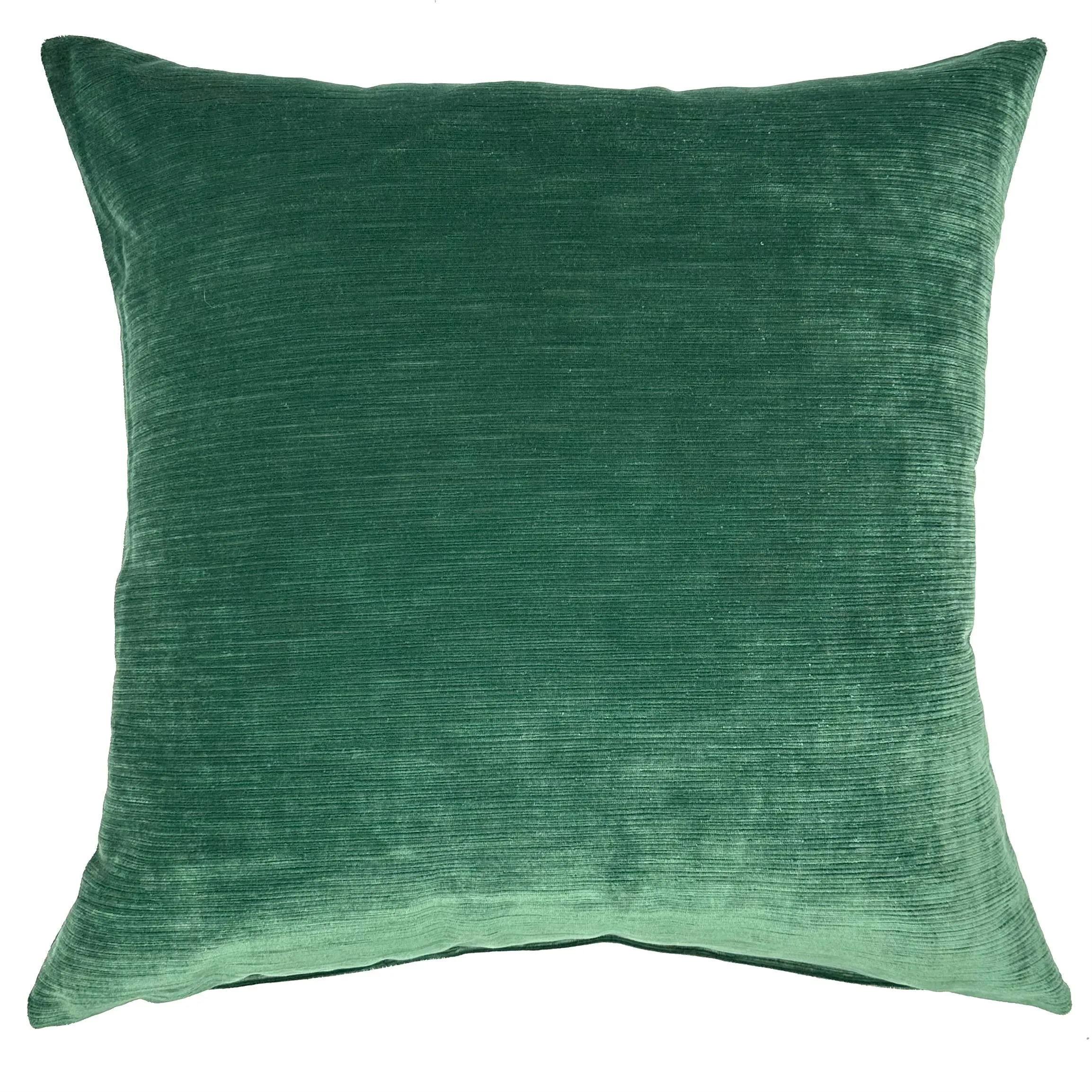 Emerald Green Traditional Throw Pillow Cover 22x22