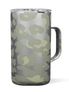 Exotic 22oz Snow Leopard Coffee Mug