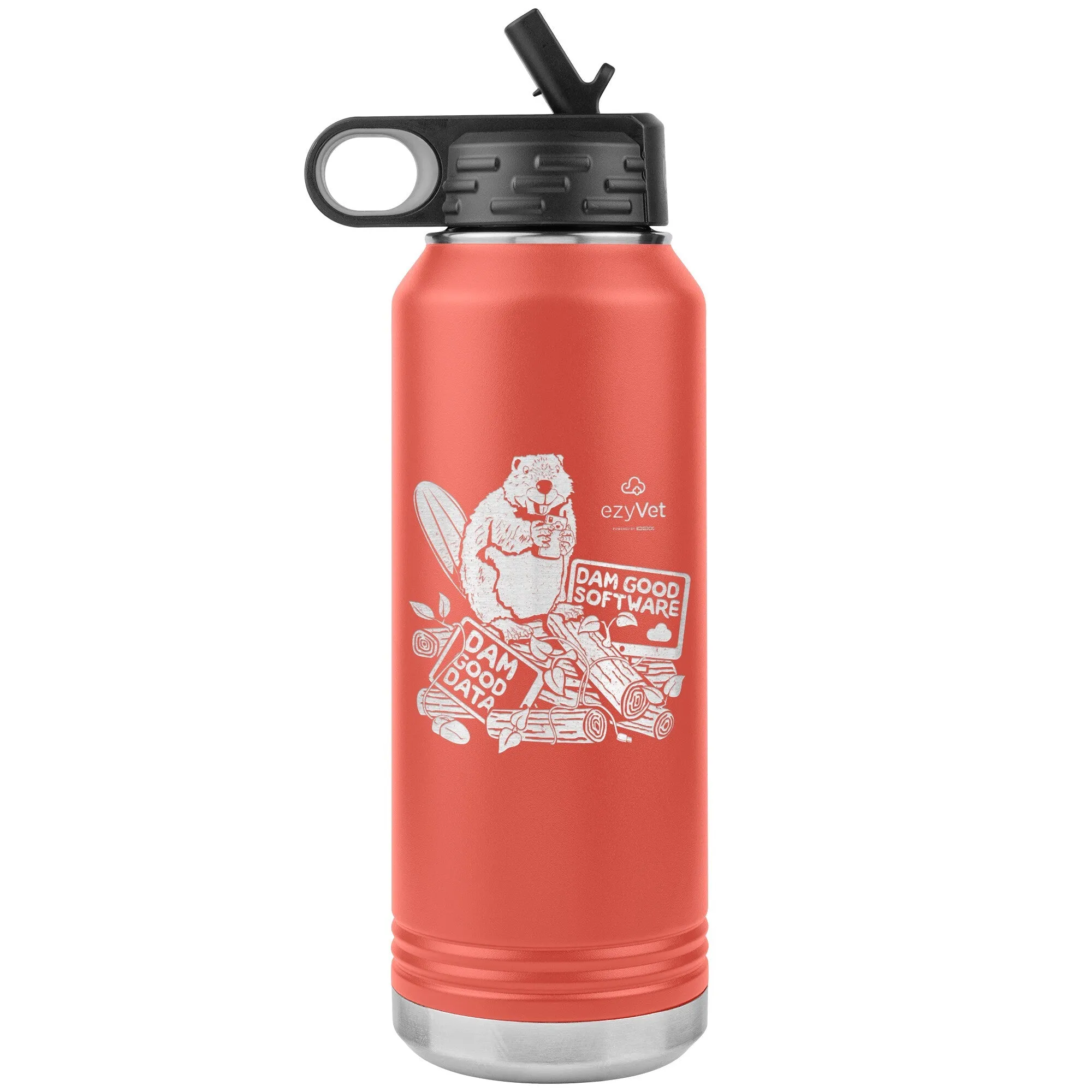 ezyVet Beaver 32oz Water Bottle