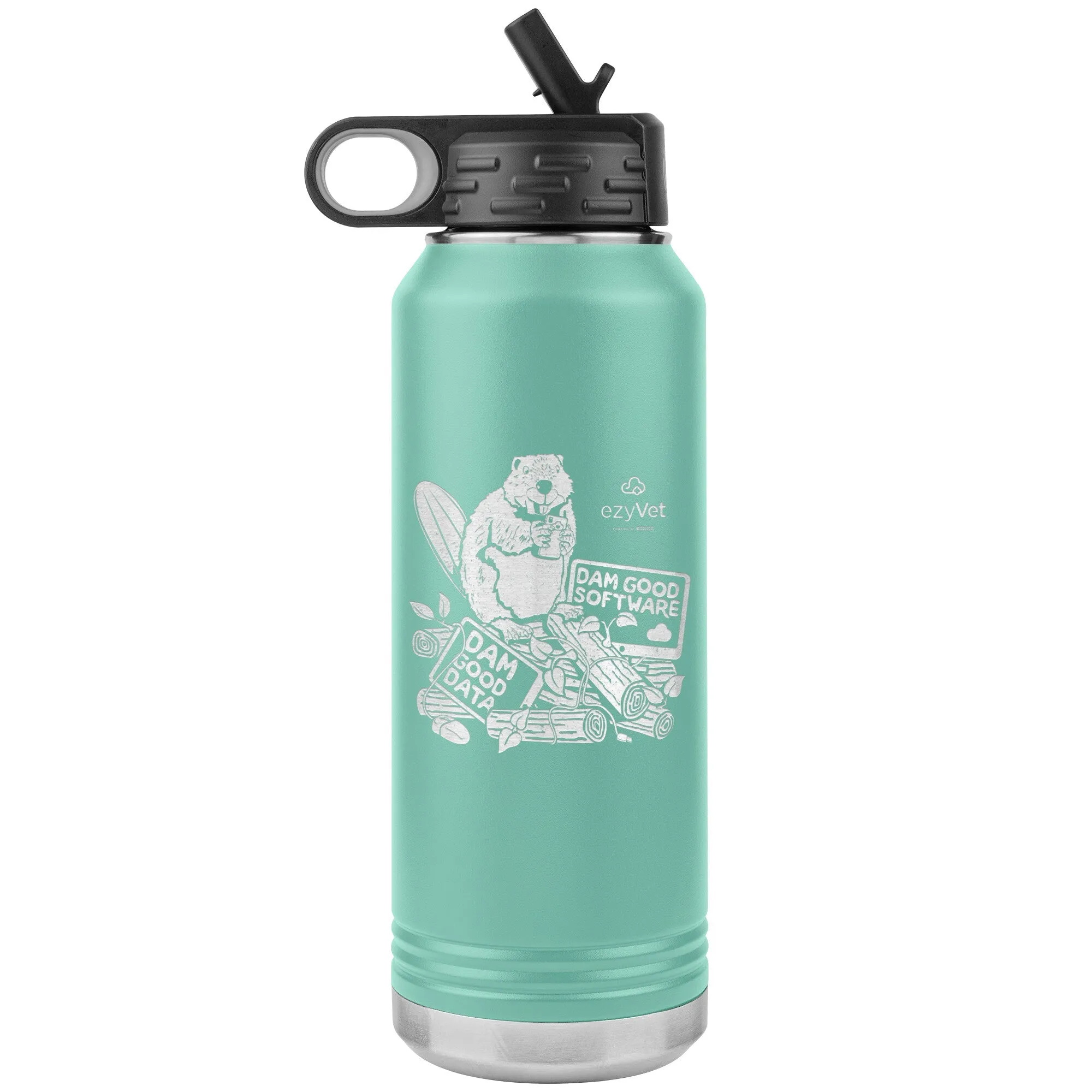 ezyVet Beaver 32oz Water Bottle