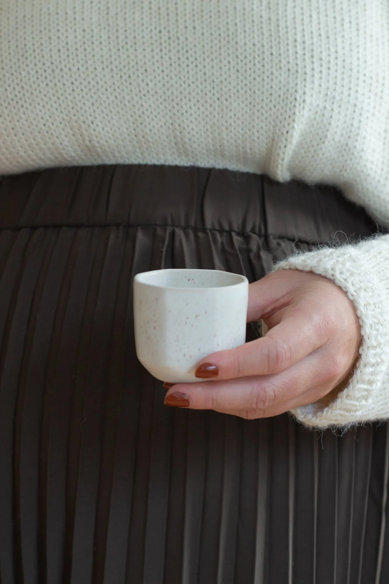 Faceted Espresso Cup