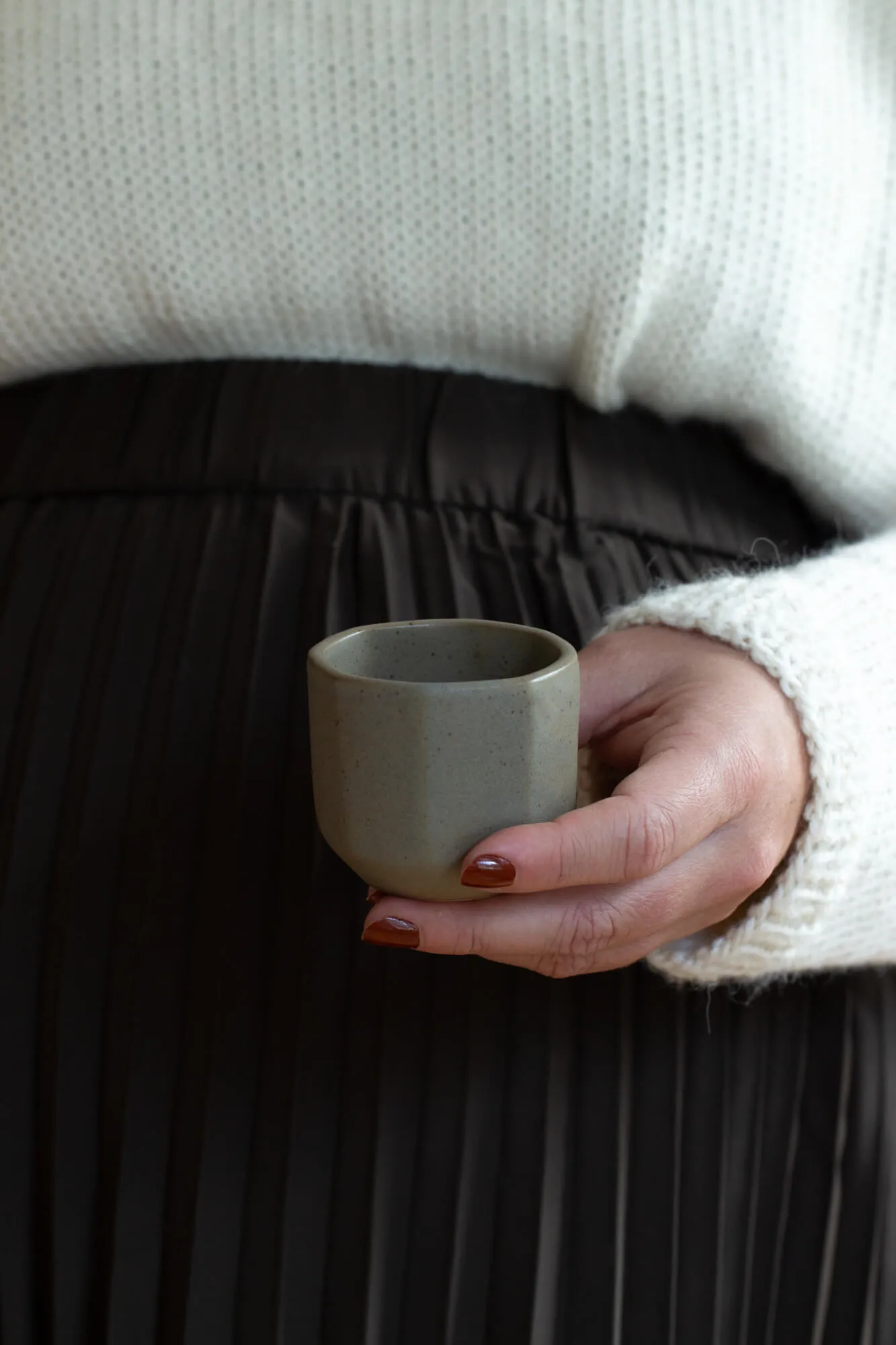 Faceted Espresso Cup