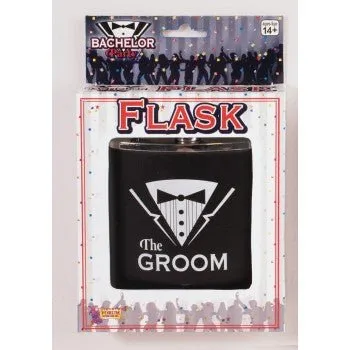 Flask Bachelor Groom